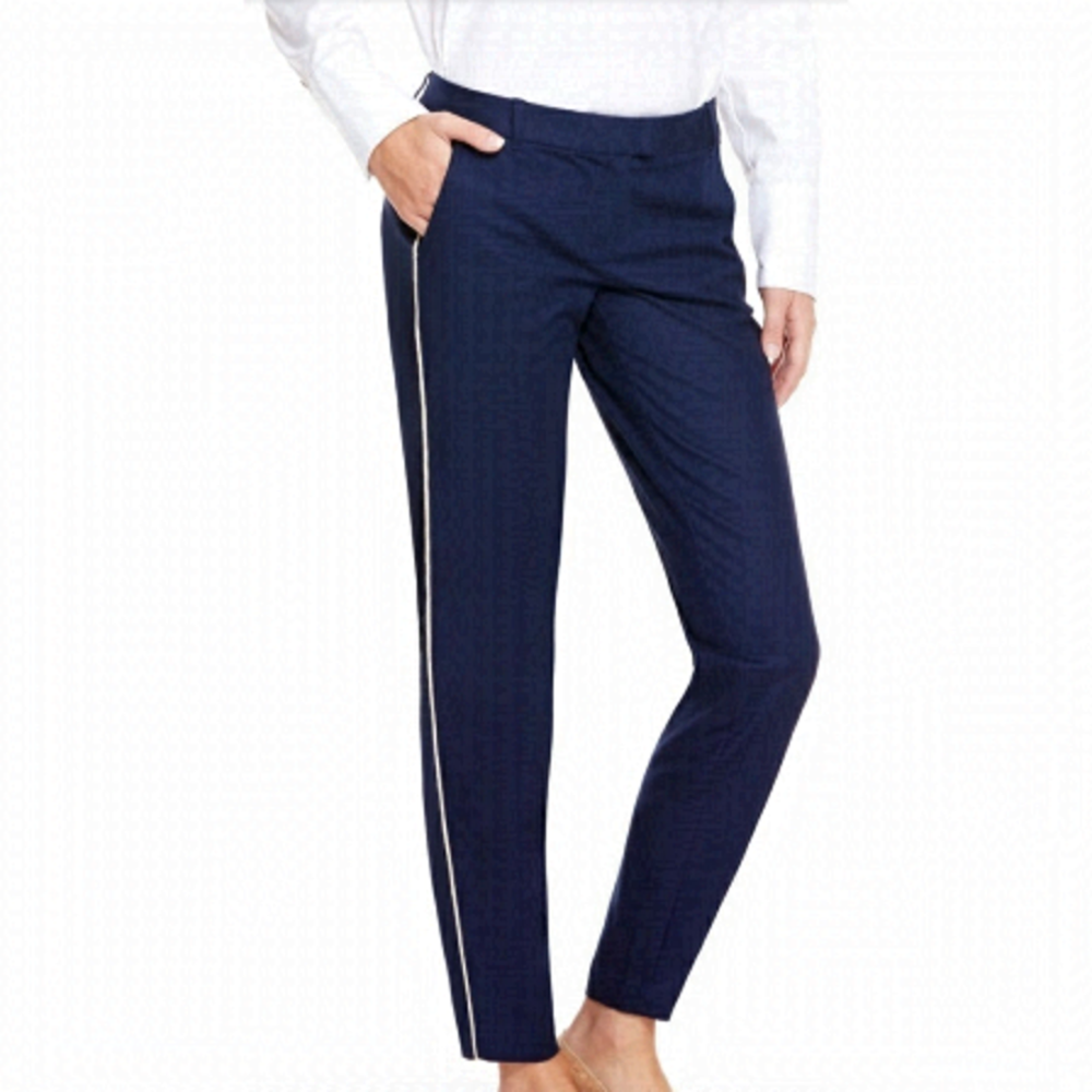 VINEYARD Vines Nautical Blue Ankle Pants Blue Size 4